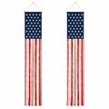 Lighted Patriotic Porch Banner Set