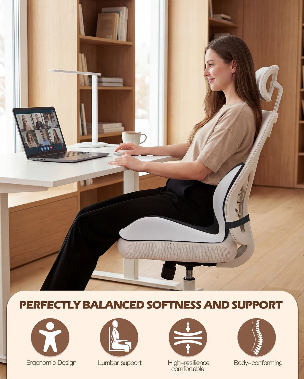 Ergonomic Office Chair Cushion